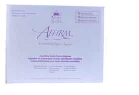 KeraCare Avlon Affirm Sensitive Scalp Kit step-3 rinse and conditioning stage highlighted.