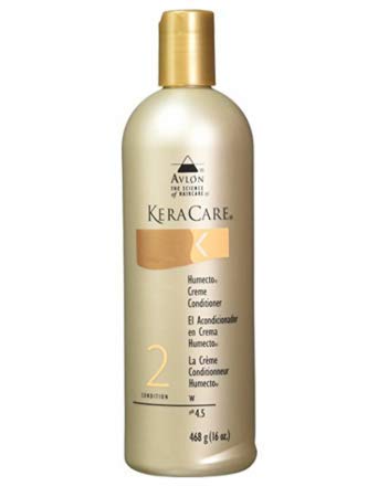 KeraCare Humecto Creme Conditioner 16oz demonstrates rich lather for detangling ease.