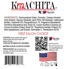 KERACHITA easy at home application with salon quality straightening results