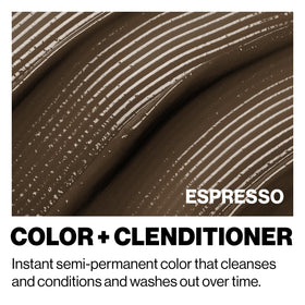 Keracolor Espresso application on wet hair for even coverage.