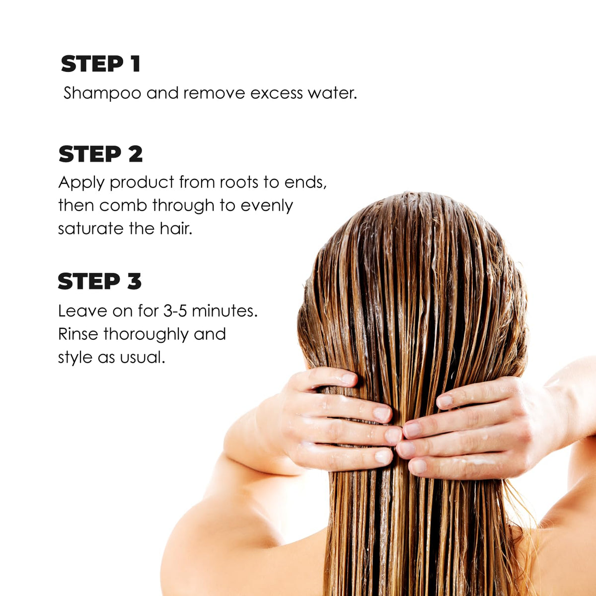 Swatch of Keracolor High Shine Clear Hair Gloss reveals sheer tint and vibrant shine.