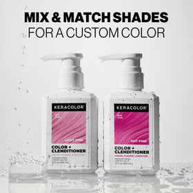 Keracolor Light Pink packaging shot emphasizing cruelty-free claim.