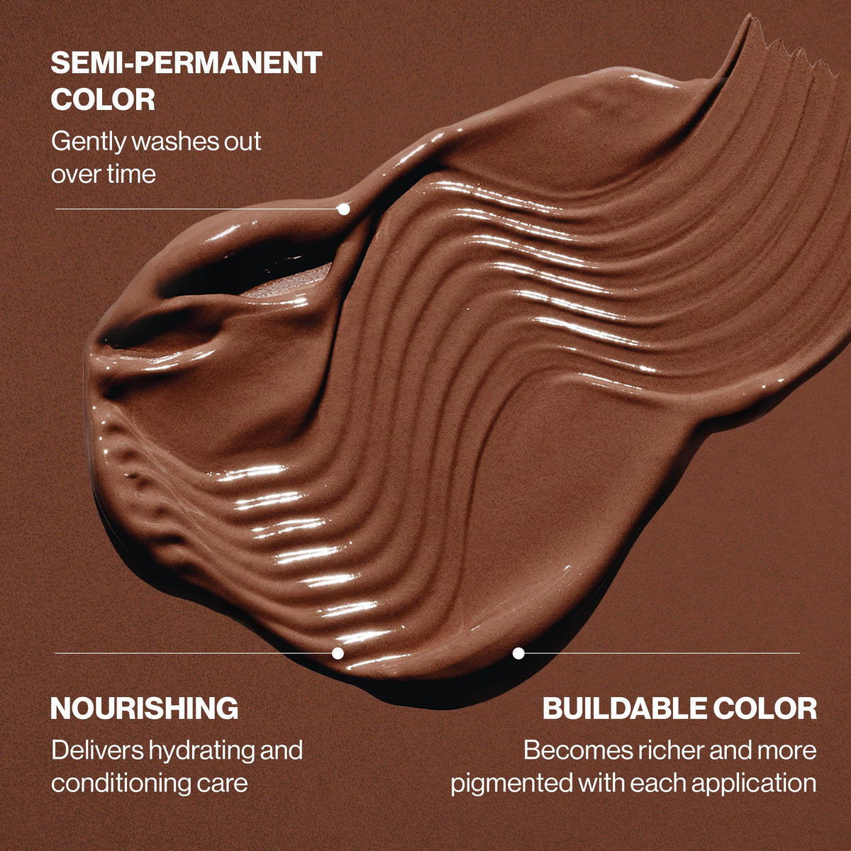 Close-up texture of Keracolor Mocha cream formula in tub