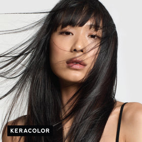 Keracolor ONYX dry-hair application for bolder hues and longer-lasting tone.