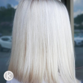 KERACOLOR Platinum ingredients like keratin and oils nourish hair during use.