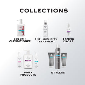 KERACOLOR Purify Plus Lite color protection glow on color-treated hair.