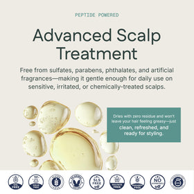 KeraFactor sulfate- and paraben-free formula for daily care.