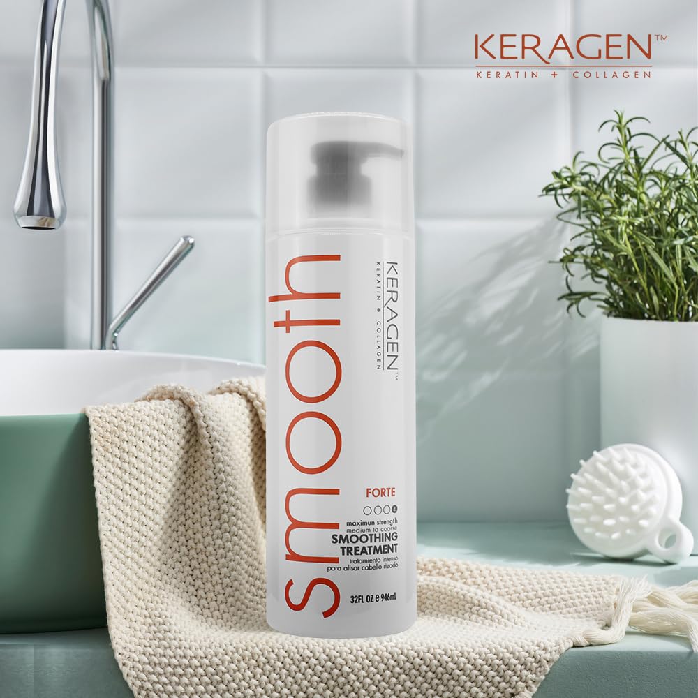 KERAGEN FORTE 32oz packaging on display