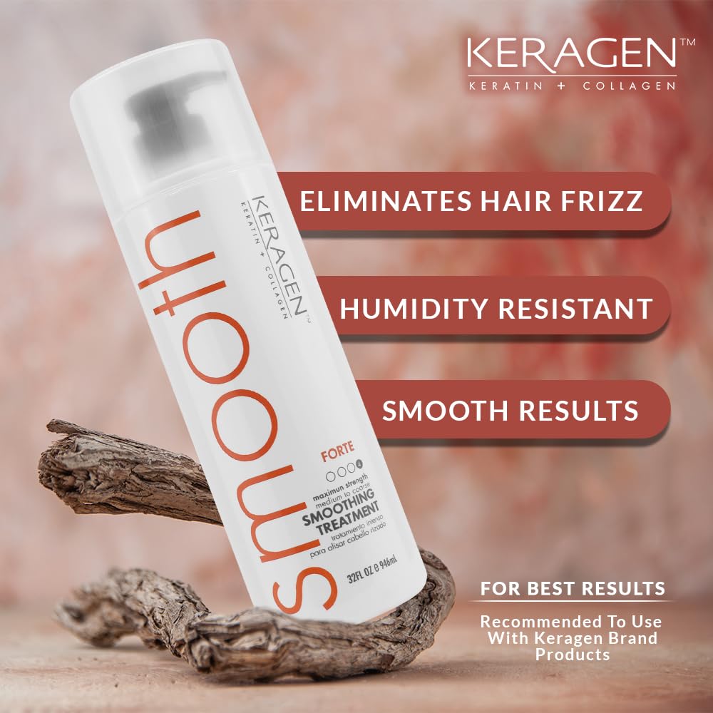 KERAGEN FORTE flat-iron use during treatment
