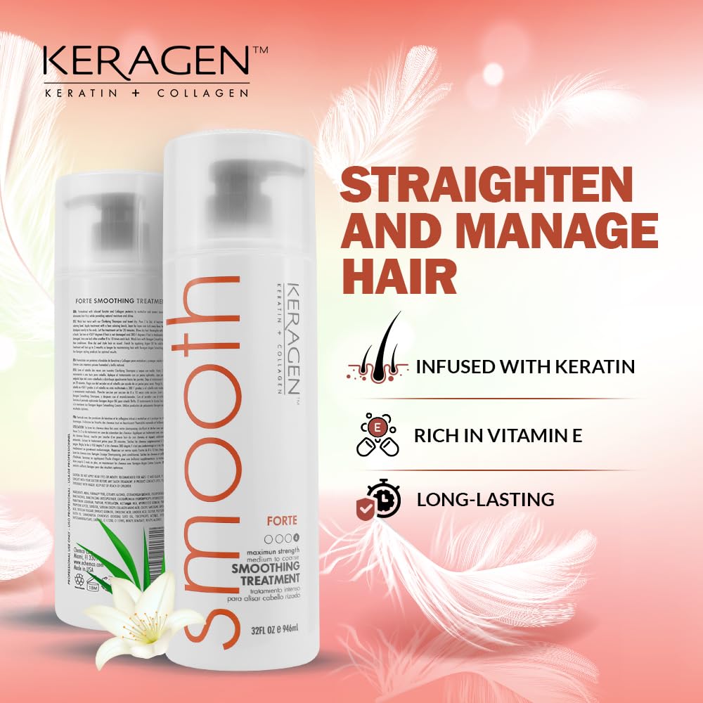 KERAGEN FORTE luxury salon scene in action