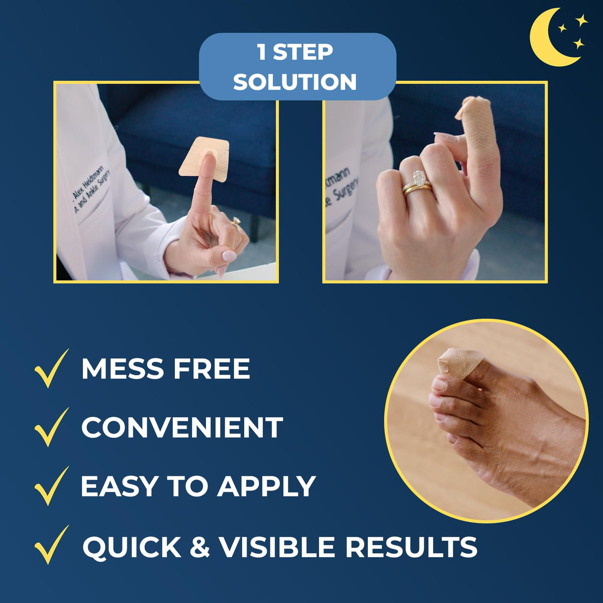 Five nail files included with Kerasal bundle for smoothing and shaping nails.