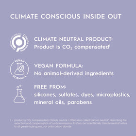 Kerasilk Biomimetic Silk Blue Lotus close-up emphasizes premium ingredients for shine.