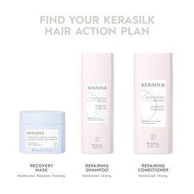 Kerasilk Repairing Spray heat protection icon illustrating shield against styling heat.