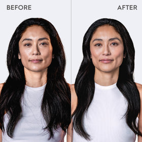 Kerasilk Hydrating Essence application scene in a bathroom setup