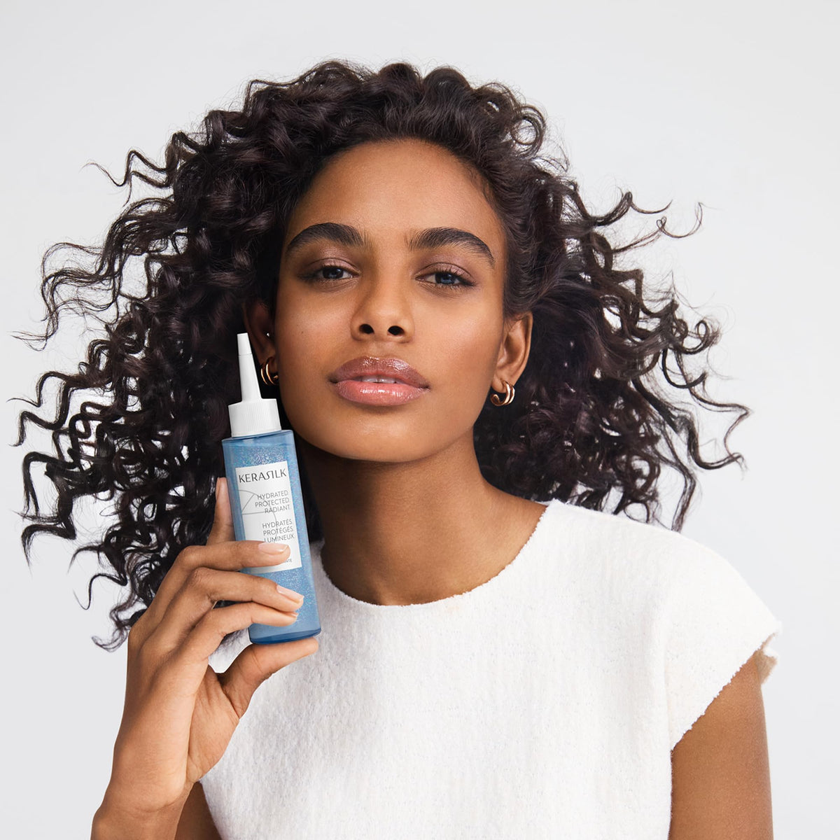 Eco packaging of Kerasilk Hydrating Essence emphasizing sustainability