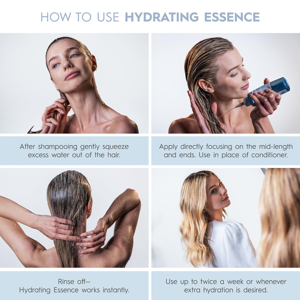 Vegan and cruelty-free Kerasilk Hydrating Essence packaging