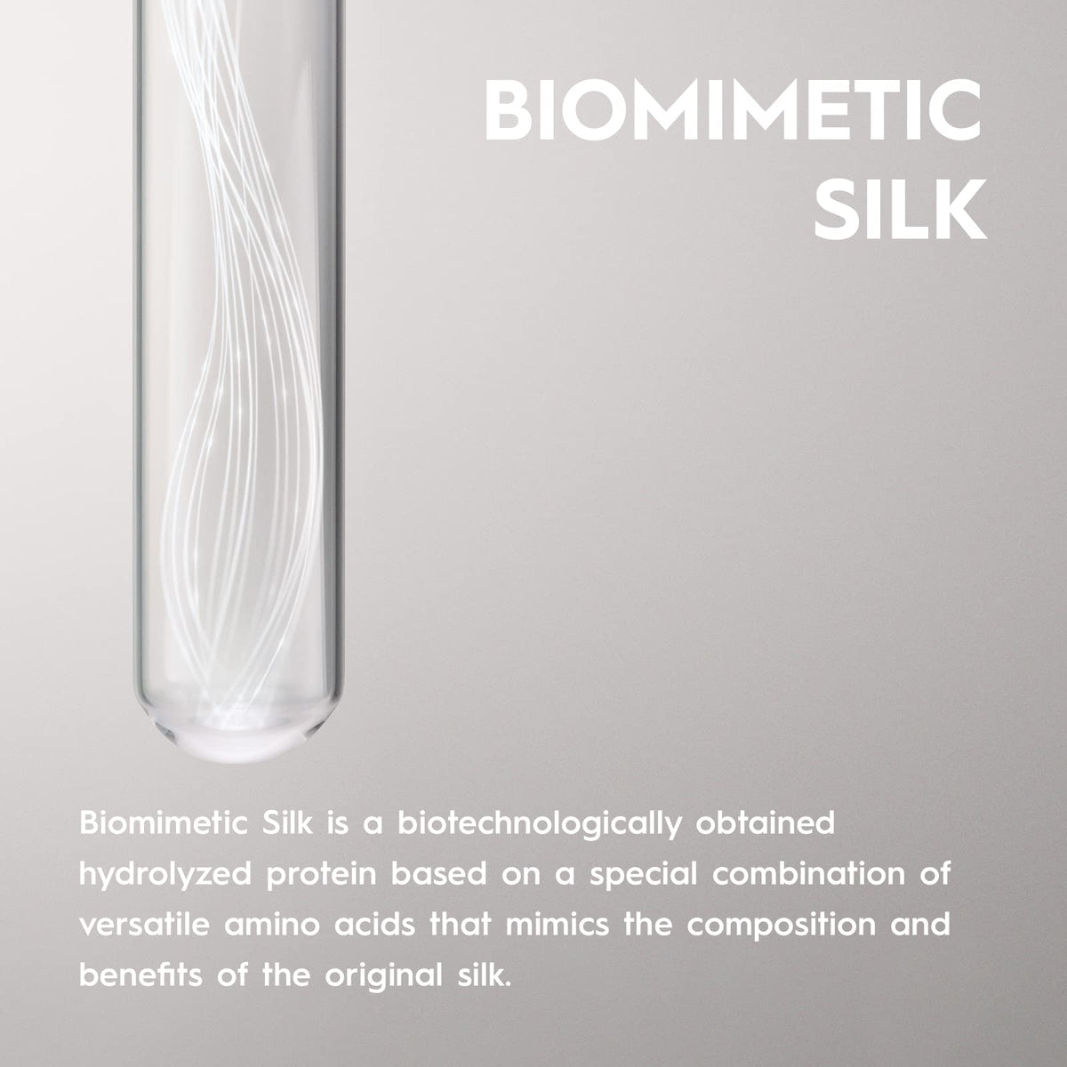 KERASILK Multi-Benefit Hair Oil close-up showing silky texture and shine on hair.
