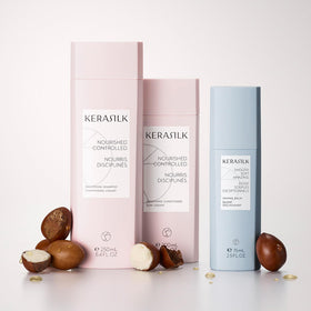 Kerasilk Shea Oil ingredient closeup highlights rich hydration