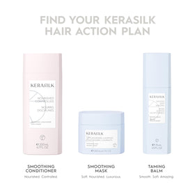 Kerasilk Smoothing Conditioner on shelf display signaling premium nourishment
