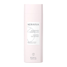 KERASILK Smoothing Shampoo bottle pour highlights frizz-prone cleansing