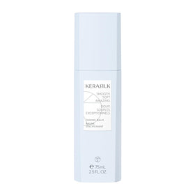 Kerasilk Taming Balm 75ml packaging highlights vegan formula and premium conditioning