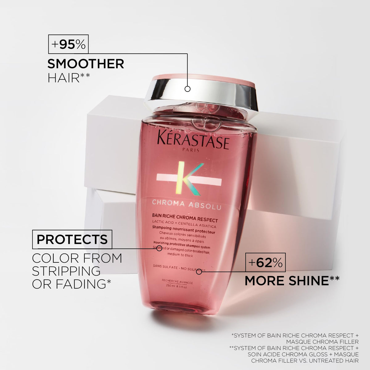 Kerastase Refill with glycerin and hyaluronic acid for added moisture