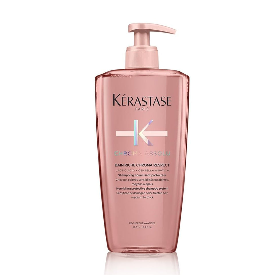 Kérastase Chroma Respect shampoo bottle front view showing color protection