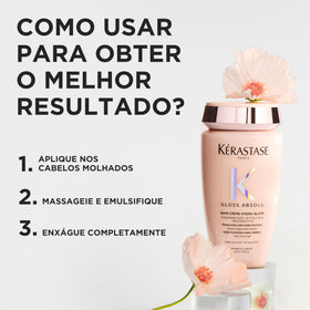 Creamy foam lathers through hair, delivering hydration and smoothness