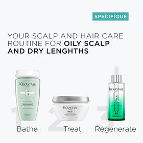 KÉRASTASE Specifique Potentialiste early absorption highlights lightweight hydration.