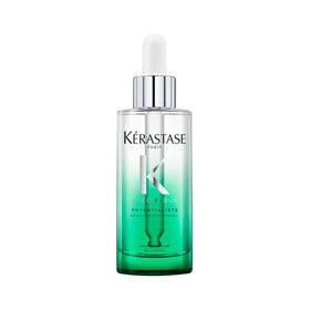 KÉRASTASE Specifique Potentialiste routine shot with complementary products for balance.
