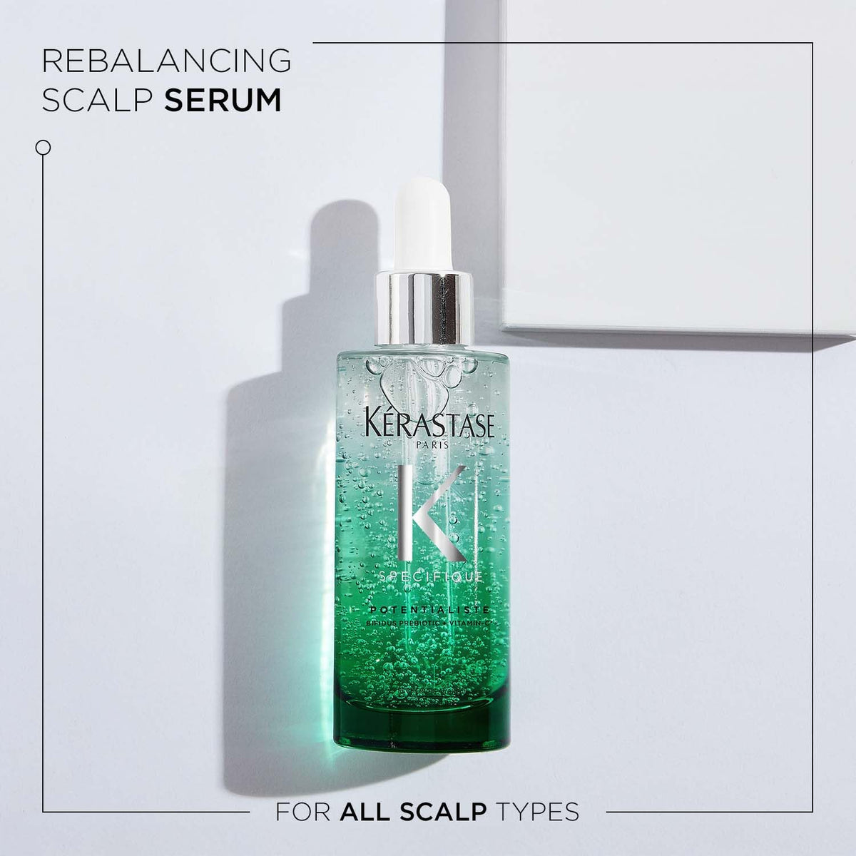 KÉRASTASE Specifique Potentialiste gel-texture serum in close-up, quick hydration.