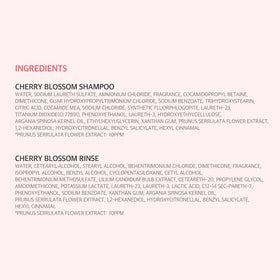 Kerasys Cherry Blossom fragrance swirls highlight a scent rich daily hair routine