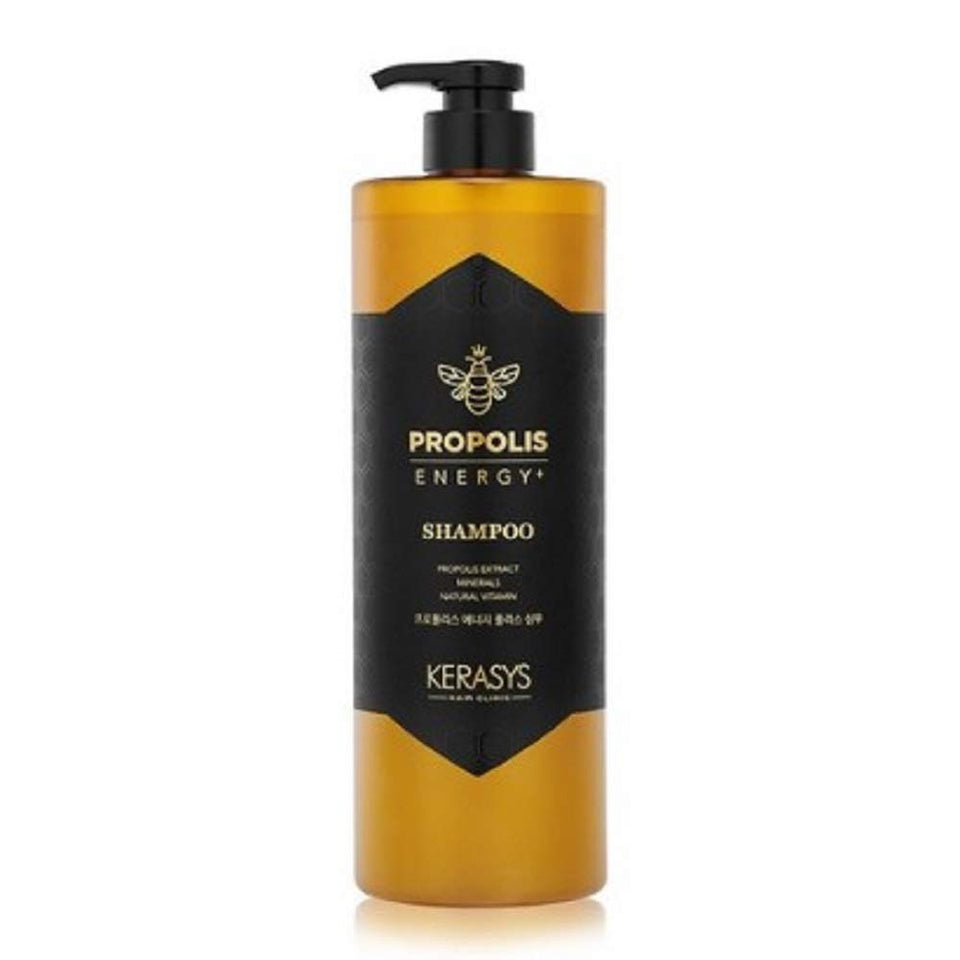 Kerasys Hair Clinic Propolis Shine bottle shows glossy hair care formula