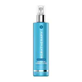 Keratherapy Keratin Infused Moisture Leave-In Spray bottle ready for detangling and hydration.