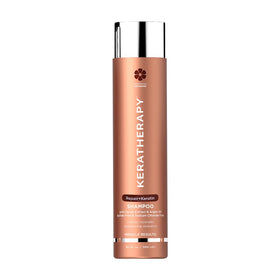KERATHERAPY KeratinFIXX Repair Shampoo bottle highlights hydration and color protection