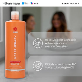 KERATHERAPY Mango Fusion scent evokes a fresh fruity aroma.