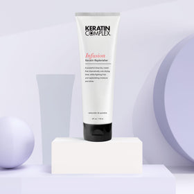 On-styling shot showing smooth finish and humidity resistance.