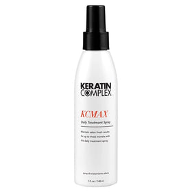 Keratin Complex KCMAX bottle front view, ideal for daily use and frizz control