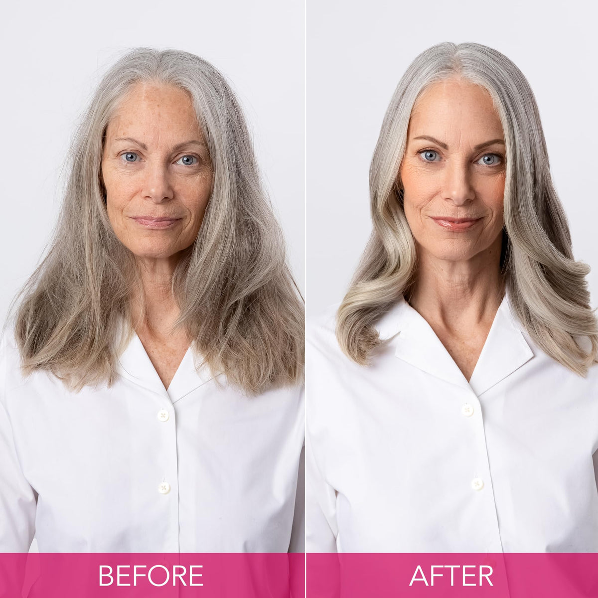 Suitable for all hair types, including color- and keratin-treated hair