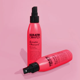 Keratin Complex Keratin Obsessed acts as heat protectant during styling