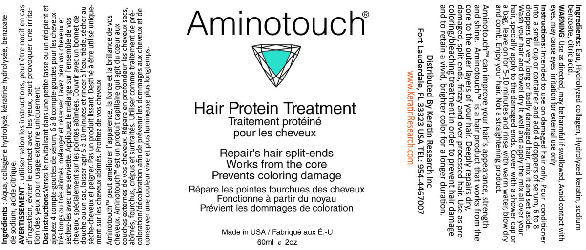 Aminotouch damage protection before color hints at safer processing