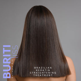 Kerazon application process: wash, mask, and dry shown for home use.