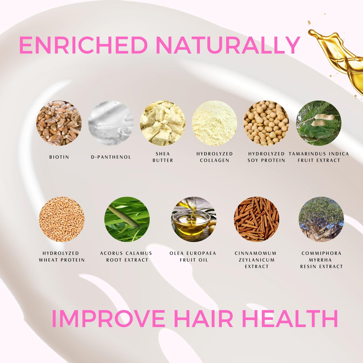 Kerazon color-safe smoothing treatment suitable for highlighted or colored hair.