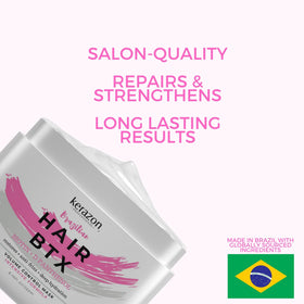 Kerazon nourishing moisturizer for healthier-feeling strands.