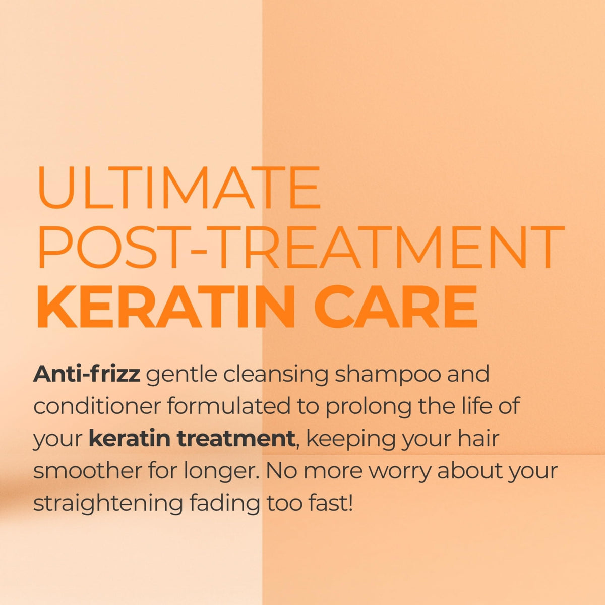 Kerazon Professional pump bottle shampoo shown for easy, clean application.