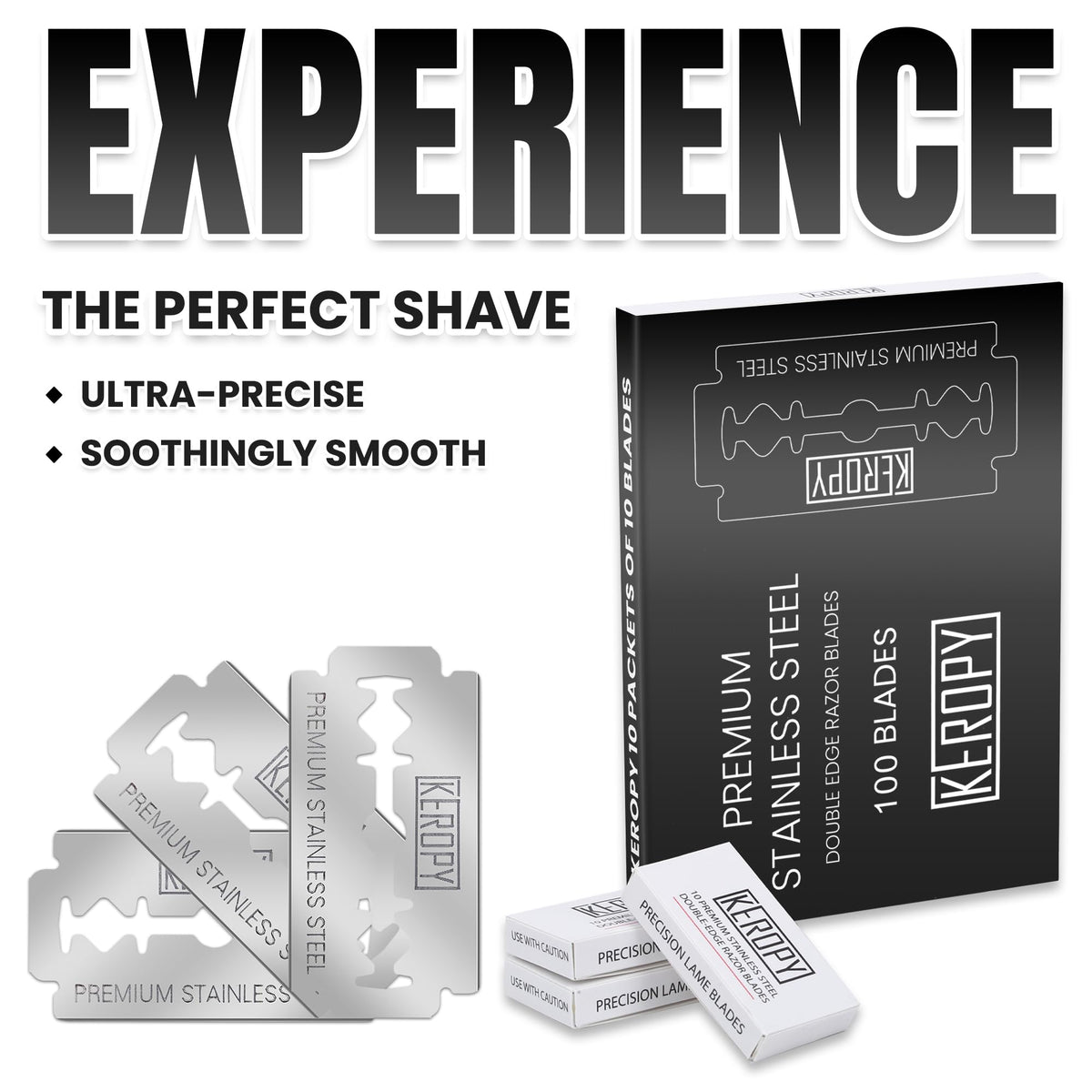 Keropy blades offer barber-quality performance at home