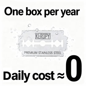Keropy platinum-coated blades resist corrosion for longevity