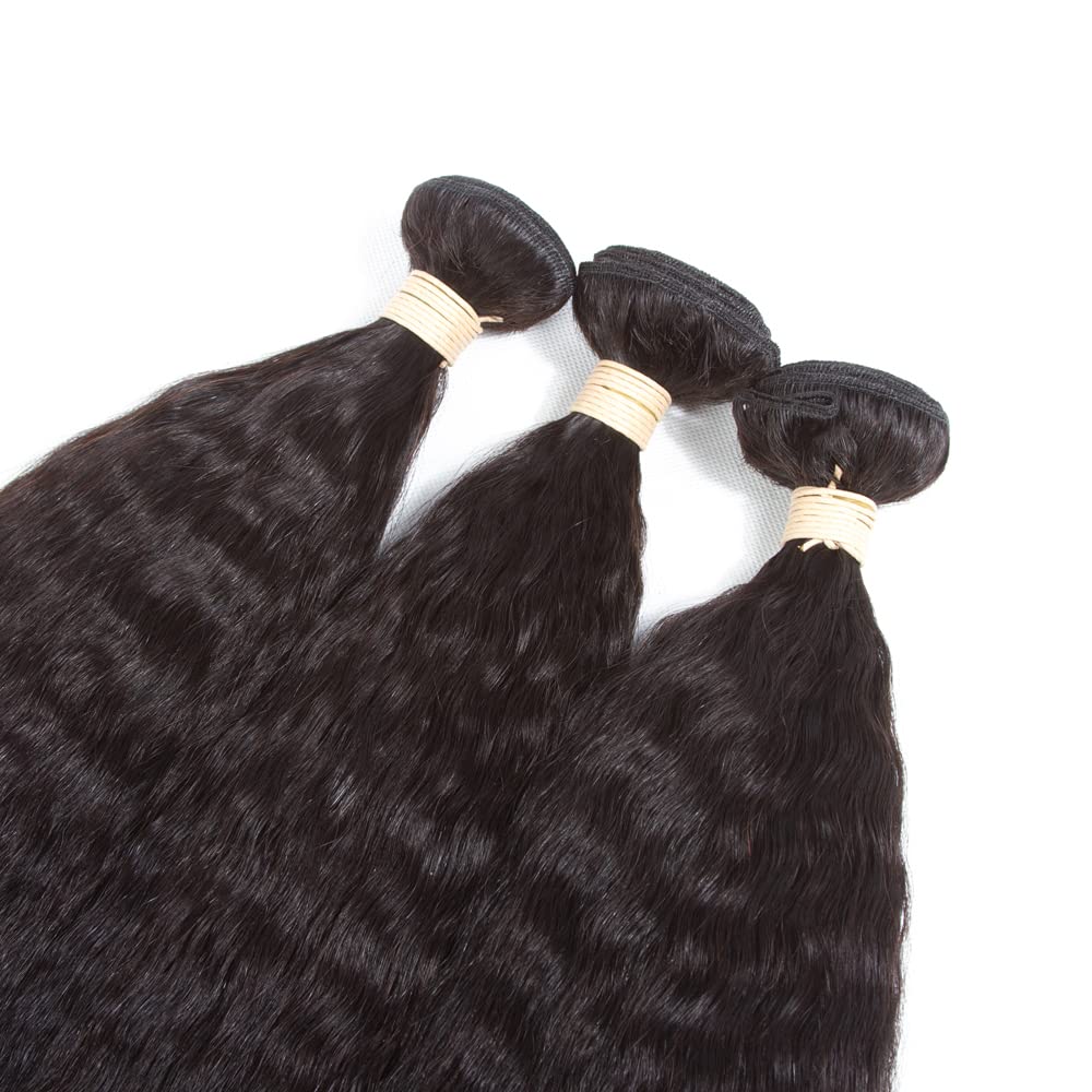 Kerriana Remy human hair bundles: 100% virgin quality for durable color treatment.