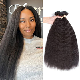 Kerriana Yaki soft, shiny hair with easy maintenance.