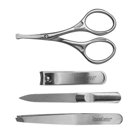 Kershaw Manicure Kit tools inside case show compact organization.